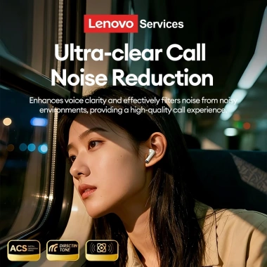 Tai nghe Bluetooth Lenovo LE232 ANC 6.0, khử tiếng ồn, màn hình LED Giá 269.000₫