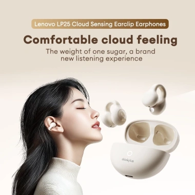 Tai nghe Bluetooth Lenovo LP25 - Thoải mái, pin lâu, giảm tiếng ồn BT5.4, 199.000₫