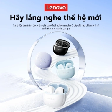 Tai nghe Bluetooth Lenovo LP40 Pro & Plus, độ trễ thấp, Mic, Bluetooth 5.3 - 184.024₫