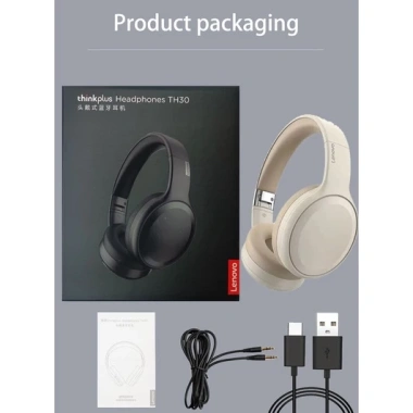 Tai nghe Bluetooth Lenovo TH30 không dây - Độ trễ thấp, giảm tiếng ồn, mic BT5.4, giá 259.000₫ 8