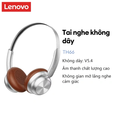 Tai nghe Bluetooth Lenovo TH66 HIFI giảm tiếng ồn BT5.4, micrô, giá 406.505 VND