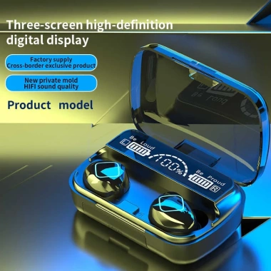 Tai Nghe Bluetooth M10 Pro Nâng Cấp Pin Trâu, Cảm Ứng Tự Động, Chống Nước, Chống Ồn - Giá 58.000đ, Bảo Hành 12 Tháng