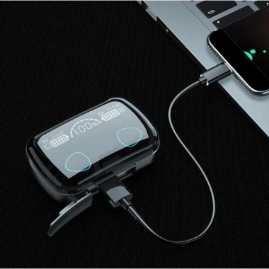 Tai Nghe Bluetooth M10 Pro Nâng Cấp Pin Trâu, Cảm Ứng Tự Động, Chống Nước, Chống Ồn - Giá 58.000đ, Bảo Hành 12 Tháng