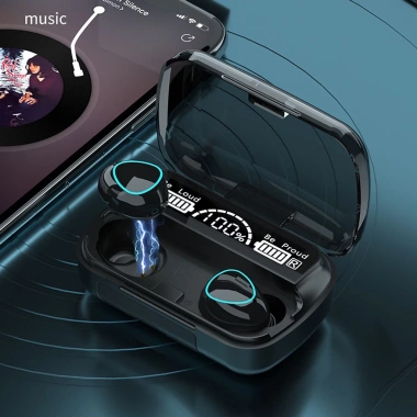 Tai Nghe Bluetooth M10 Pro Nâng Cấp Pin Trâu, Cảm Ứng Tự Động, Chống Nước, Chống Ồn - Giá 58.000đ, Bảo Hành 12 Tháng 6 Tai Nghe Bluetooth M10 Pro Nâng Cấp Pin Trâu, Cảm Ứng Tự Động, Chống Nước, Chống Ồn - Giá 58.000đ, Bảo Hành 12 Tháng 6