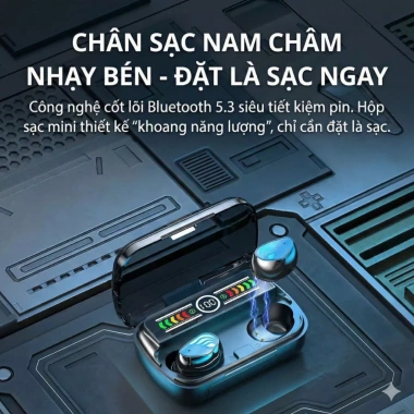 Tai nghe Bluetooth M27 SoundTech âm thanh vòm 360, pin 3h liên tục, giá 51.000đ 7