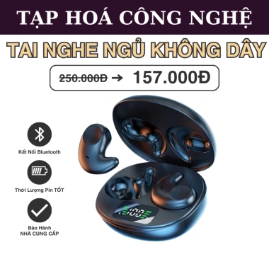 Tai Nghe Bluetooth M52 5.4 - Pin 6h, Ngủ Thoải Mái, Chống Ồn HiFi, Mic, IPX5 - 179.000đ