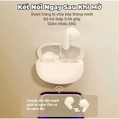 Tai nghe Bluetooth mini KY5 X15 M10 - Cảm ứng, giảm tiếng ồn ENC, giá 57.000đ