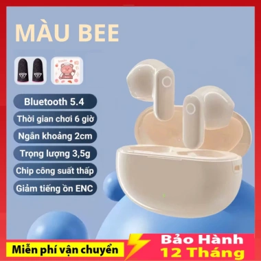 Tai nghe Bluetooth mini KY5 X15 M10 - Cảm ứng, giảm tiếng ồn ENC, giá 57.000đ