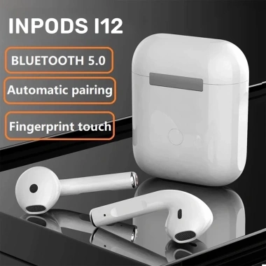 Tai nghe Bluetooth miniTWS i12 Mic gốc, phụ kiện vui nhộn, giá chỉ 69.999đ