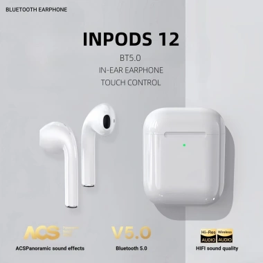 Tai nghe Bluetooth miniTWS i12 Mic gốc, phụ kiện vui nhộn, giá chỉ 69.999đ