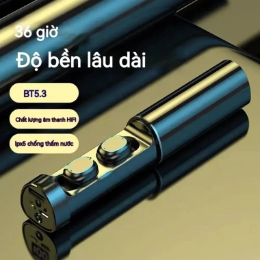 Tai nghe Bluetooth N21 không dây, không thấm nước, LED mic - Giá 128.000₫ giảm từ 153.600₫