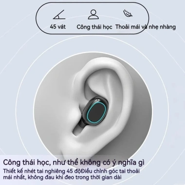 Tai nghe Bluetooth N21 không dây, không thấm nước, LED mic - Giá 128.000₫ giảm từ 153.600₫