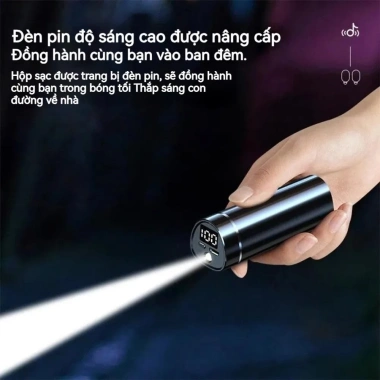 Tai nghe Bluetooth N21 không dây, không thấm nước, LED mic - Giá 128.000₫ giảm từ 153.600₫