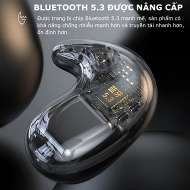 Tai nghe Bluetooth nhét tai Gutek X55 - Giảm tiếng ồn, dùng tới 24h, 195.000₫