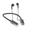 Tai nghe Bluetooth pin 30H, âm thanh stereo, LED, không dây thể thao băng cổ - 83.000₫