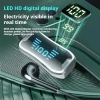 Tai nghe Bluetooth pin 30H, âm thanh stereo, LED, không dây thể thao băng cổ - 83.000₫ 7