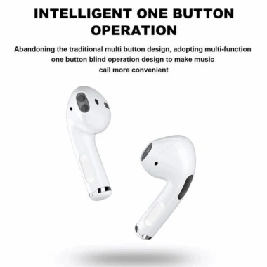 Tai nghe Bluetooth Pro4 5.0 không dây, cảm ứng, phù hợp thể thao, nghe nhạc - Giá chỉ 60.000 5