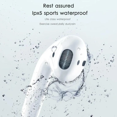 Tai nghe Bluetooth Pro4 5.0 không dây, cảm ứng, phù hợp thể thao, nghe nhạc - Giá chỉ 60.000 6