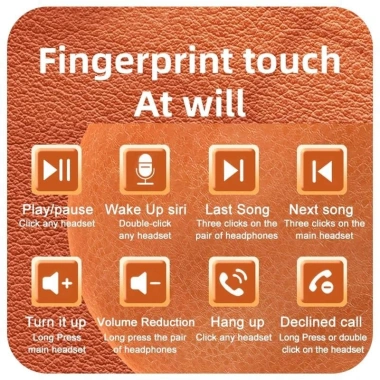 Tai nghe Bluetooth Pro4 5.0 không dây, cảm ứng, phù hợp thể thao, nghe nhạc - Giá chỉ 60.000 9