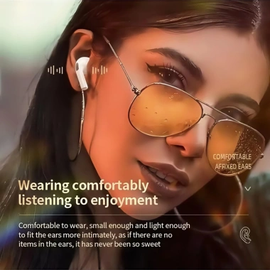 Tai nghe Bluetooth Pro4 Mini nhẹ trong tai, cảm ứng, micrô trong suốt - 61.999₫