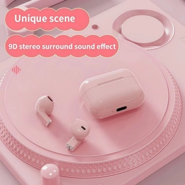 Tai nghe Bluetooth Pro5s không dây, micrô tích hợp, cảm ứng vân tay, giá 69.999₫