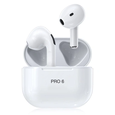 Tai Nghe Bluetooth Pro6 Không Dây Android iOS, Nghe Nhạc, Bảo Hành 12 Tháng, Giá 52.000₫