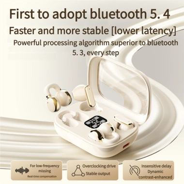 Tai nghe Bluetooth Q10 - Kép ENC, khử tiếng ồn, pin lâu, TWS ngủ, chống nước, 260.333₫