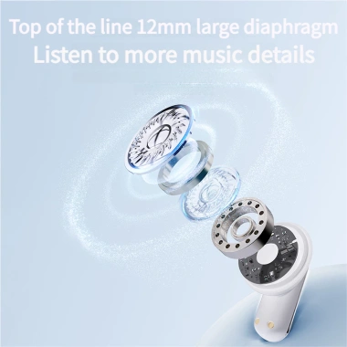 Tai nghe Bluetooth Q10 - Kép ENC, khử tiếng ồn, pin lâu, TWS ngủ, chống nước, 260.333₫