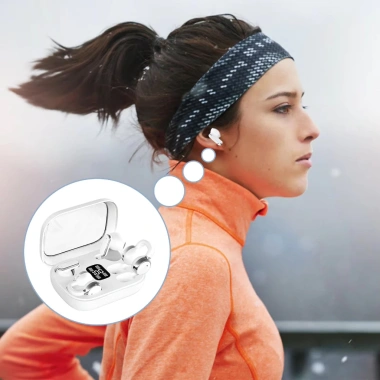Tai nghe Bluetooth Q10 - Kép ENC, khử tiếng ồn, pin lâu, TWS ngủ, chống nước, 260.333₫