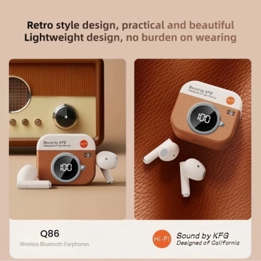 Tai nghe Bluetooth Q86 HIFI, gọi rõ, cảm ứng vân tay, Android và Xiaomi, giảm còn 79.999₫ 4 Tai nghe Bluetooth Q86 HIFI, gọi rõ, cảm ứng vân tay, Android và Xiaomi, giảm còn 79.999₫ 4