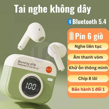 Tai nghe Bluetooth Q86 không dây cao cấp, giá 79.000đ, âm thanh sống động, pin lâu