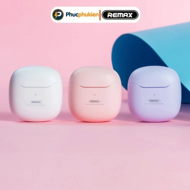 Tai nghe Bluetooth Remax TWS 19 mic cảm ứng, Bluetooth 5.3, Pin 5h, tặng ốp - Giá ưu đãi 339.000₫