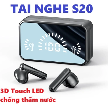 Tai Nghe Bluetooth S20 Pin Trâu, Tự Động Kết Nối, Chống Nước Chống Ồn - 81.000₫ 2