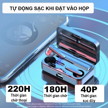 Tai Nghe Bluetooth S20 Pin Trâu, Tự Động Kết Nối, Chống Nước Chống Ồn - 81.000₫ 5