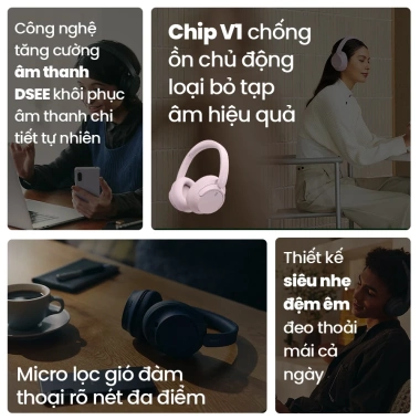 Tai nghe Bluetooth Sony WH-CH720N chống ồn, đa điểm, đàm thoại rõ nét 2.49 triệu