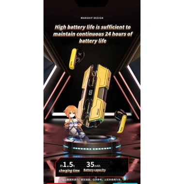 Tai nghe Bluetooth Tokisaki Kurumi - Không dây, âm thanh, giảm 21% còn 328.392₫