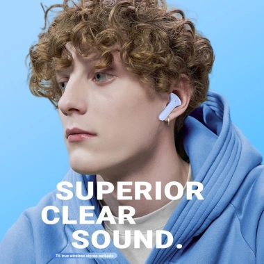 Tai nghe Bluetooth TWS HiFi 9D Stereo, giảm tiếng ồn, chống nước, trễ thấp, micrô