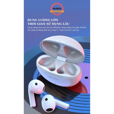 Tai nghe Bluetooth TWS S2 âm thanh ấm, màu trẻ trung, game và nhạc - 89.000 VND 6