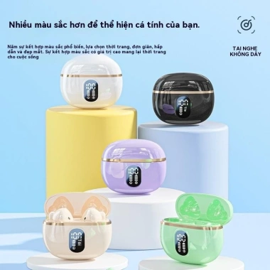 Tai nghe Bluetooth TZUZL J08 LED, TWS giảm tiếng ồn, không dây - Giá chỉ 105.000đ 4