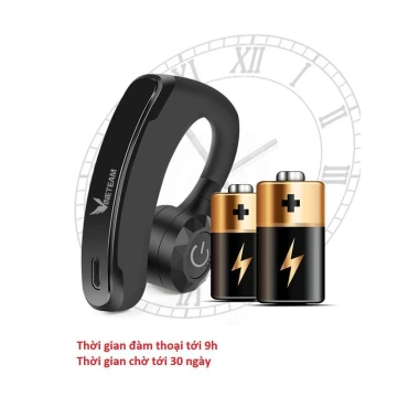 Tai Nghe Bluetooth V11 Móc Vành Tai - Đàm Thoại Rõ, Chống Ồn, Pin Lâu, Kết Nối 2 Thiết Bị 4