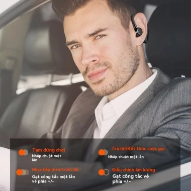 Tai nghe Bluetooth V9 5.0 không dây - Thời lượng dài, âm thanh tốt, phù hợp lái xe - 68.000đ 9 Tai nghe Bluetooth V9 5.0 không dây - Thời lượng dài, âm thanh tốt, phù hợp lái xe - 68.000đ 9