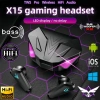 Tai Nghe Bluetooth X15 Gaming King Không Trễ, Chống Nước, Điều Khiển Hành Động – Tương Thích Smartphone 8