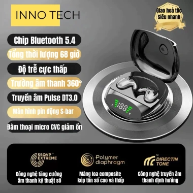 Tai Nghe Bluetooth Y29 MD558 Nhét Tai, ANC Chống Ồn, Micro Tích Hợp, Siêu Mỏng 120.000₫