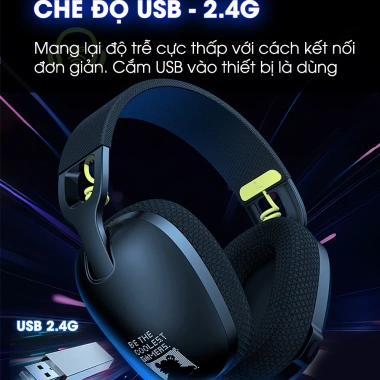 Tai nghe chụp tai Bluetooth SIDOTECH ONIKUMA B2 Pro 3-mode, BT5.4, Super Bass Hi-Fi, Gaming - Giá chỉ 738.000₫ 4