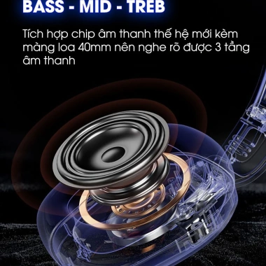 Tai nghe chụp tai Bluetooth SIDOTECH ONIKUMA B2 Pro 3-mode, BT5.4, Super Bass Hi-Fi, Gaming - Giá chỉ 738.000₫ 7