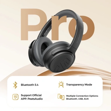 Tai Nghe Chụp Tai Bluetooth SoundPEATS Space Pro - Pin 151h, LDAC, Bluetooth 5.4, Giá 1.365.000₫