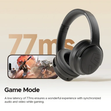 Tai Nghe Chụp Tai Bluetooth SoundPEATS Space Pro - Pin 151h, LDAC, Bluetooth 5.4, Giá 1.365.000₫