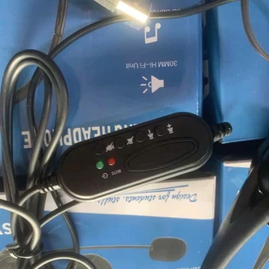 Tai Nghe Chụp Tai Có Dây Với Micro Đàm Thoại, Phù Hợp Laptop PC Điện Thoại - Giá 166.000 VND