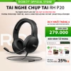 Tai Nghe Chụp Tai ROBOT RH-P20 Âm Thanh 3D, Hỗ Trợ AUX, Bảo Hành 12 Tháng 1 Đổi 1 - Giá 389.000đ