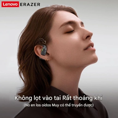 Tai nghe dịch thuật Lenovo ERAZER XP6 AI không dây Bluetooth 5.4 LED, IPX7, âm thanh HIFI, giảm giá 425k 8 Tai nghe dịch thuật Lenovo ERAZER XP6 AI không dây Bluetooth 5.4 LED, IPX7, âm thanh HIFI, giảm giá 425k 8